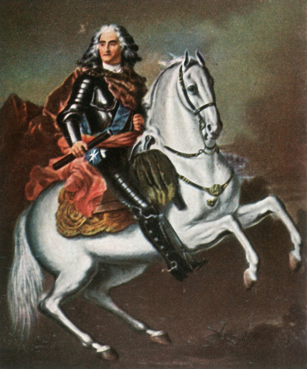 Augustus II de Sterke door Unbekannt