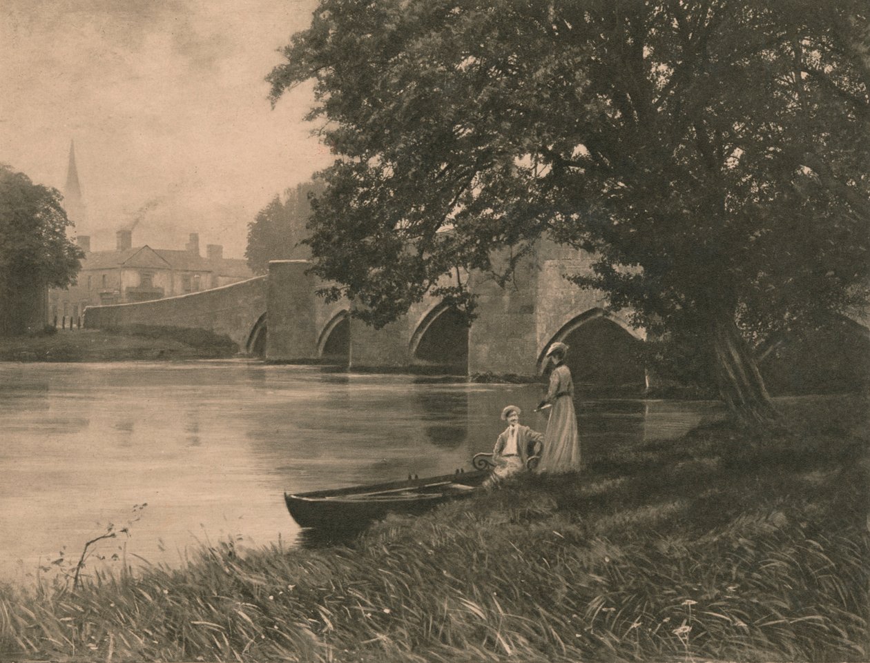 Bakewell-bruid, 1902 door Unbekannt