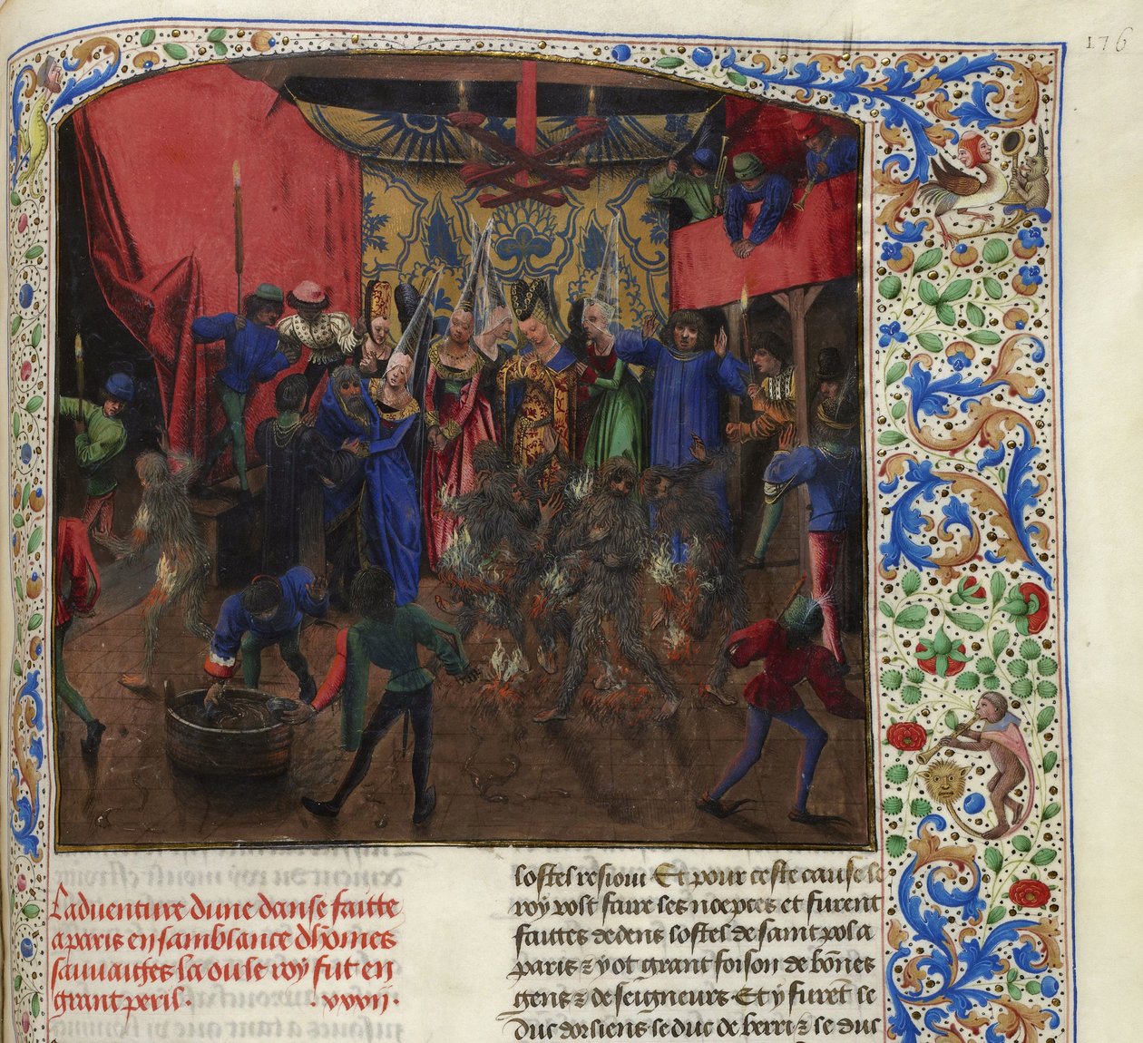 Bal des Ardents, ca. 1470-1475 door Unbekannt