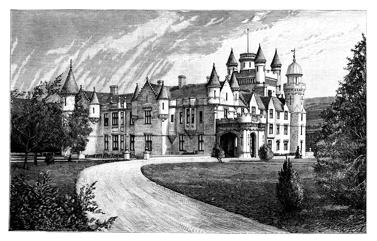 Balmoral Castle, Schotland door Unbekannt