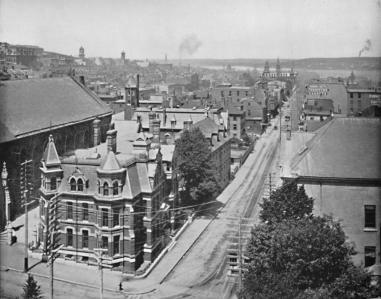 Barrington Street, Halifax, Nova Scotia, c1897 door Unbekannt