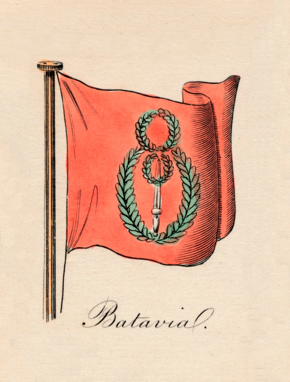 Batavia, 1838 door Unbekannt