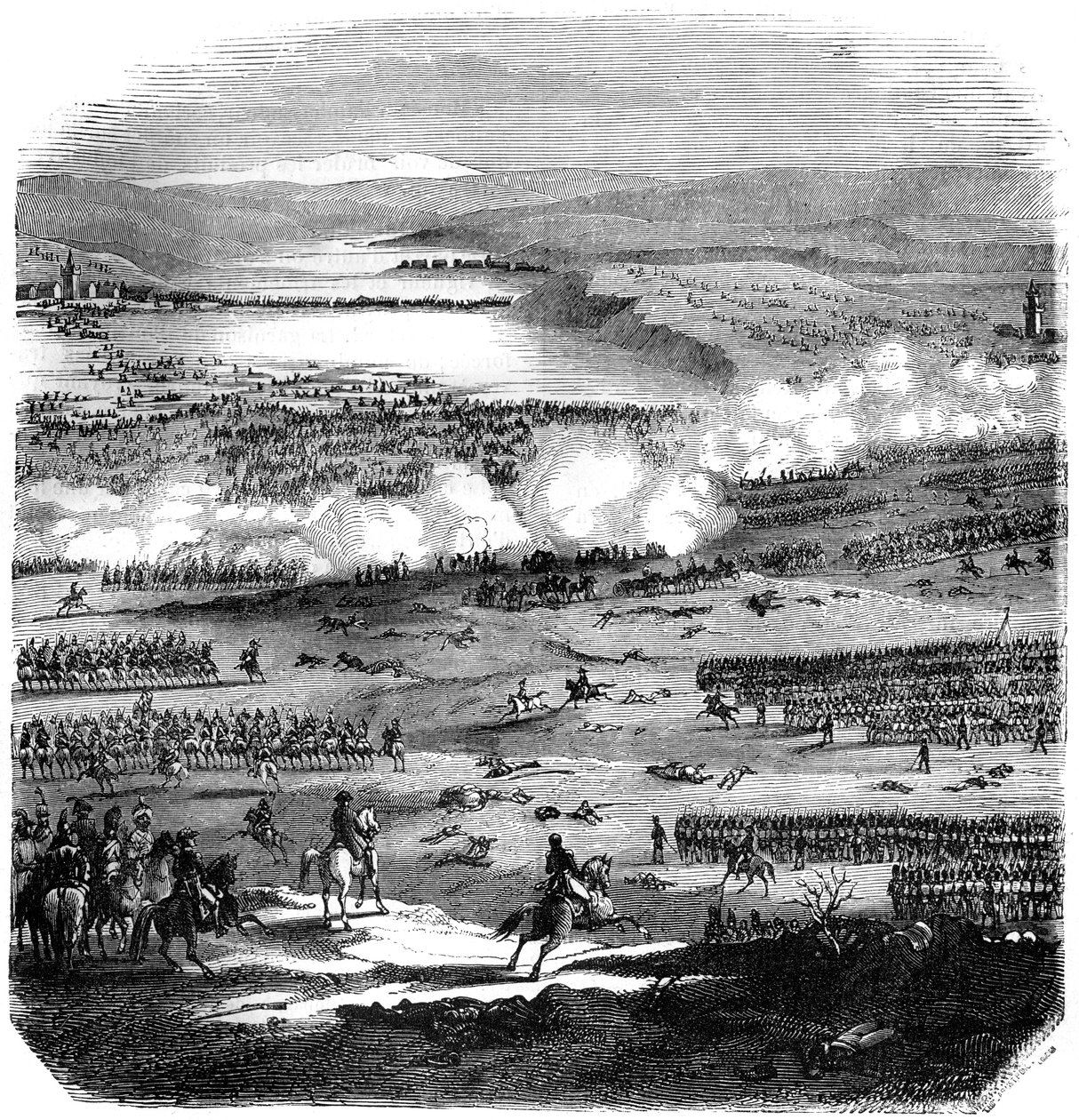 Slag bij Austerlitz, 2 december 1805 1882-1884 door Unbekannt