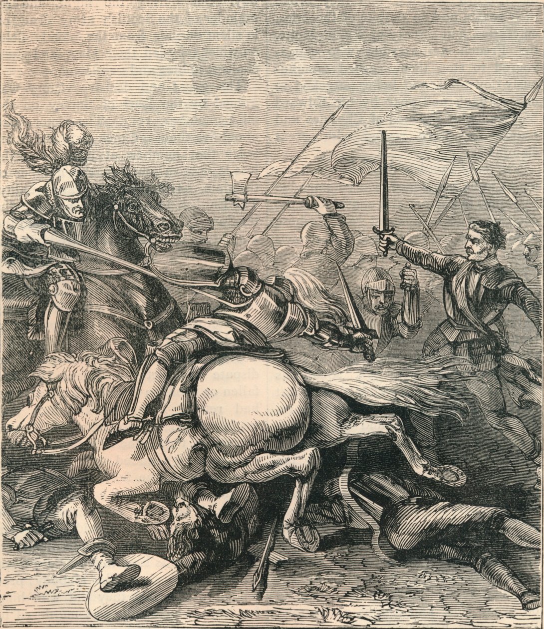 Slag bij Flodden door Unbekannt