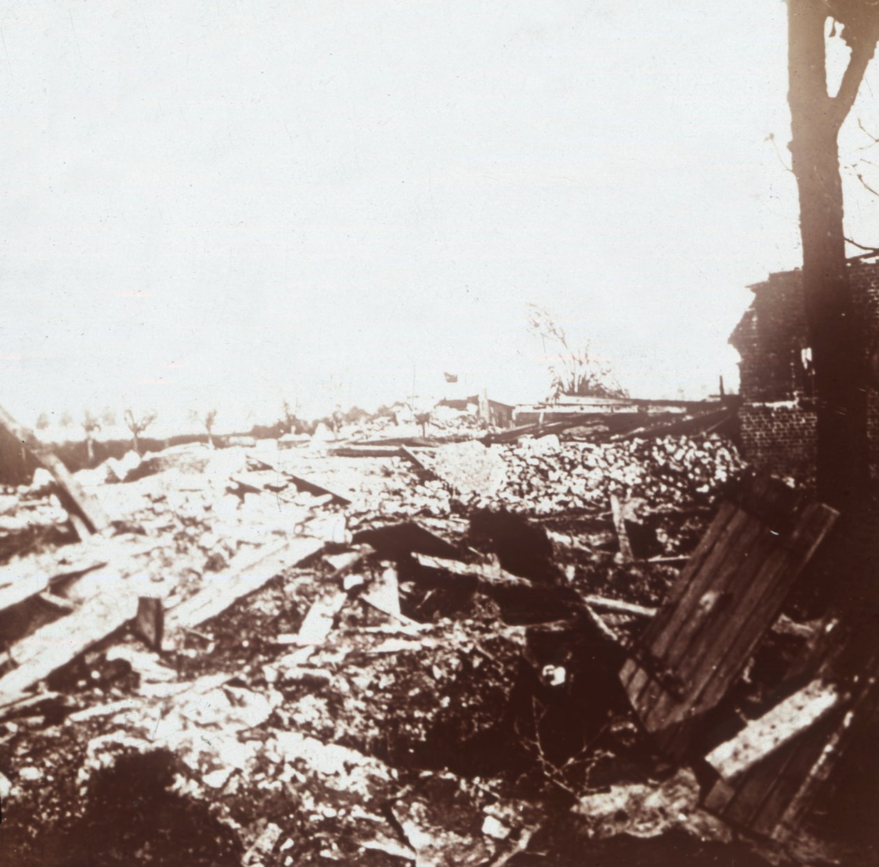 Slagveld, Roeselare, Vlaanderen, België, c1914-c1918 door Unbekannt