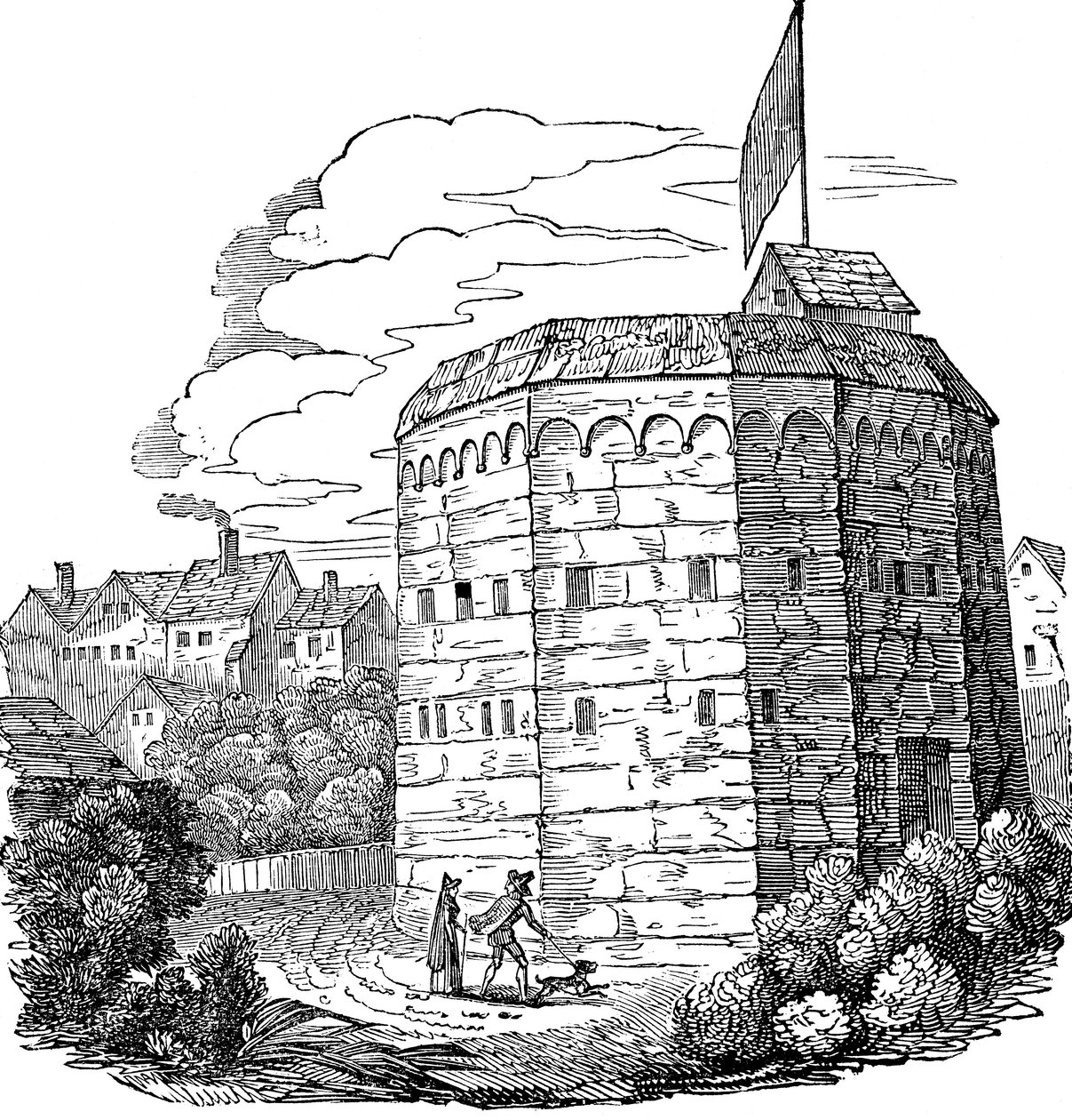 Bear Garden, Southwark, Londen, 1574 door Unbekannt