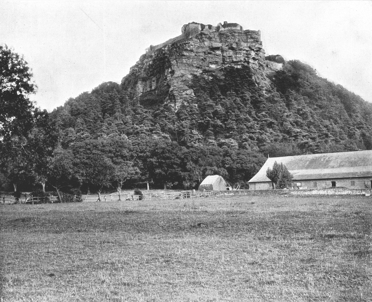 Beeston Castle, Cheshire door Unbekannt
