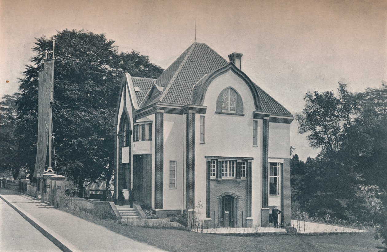 Behrens Huis, ontworpen door Peter Behrens, 1901 door Unbekannt