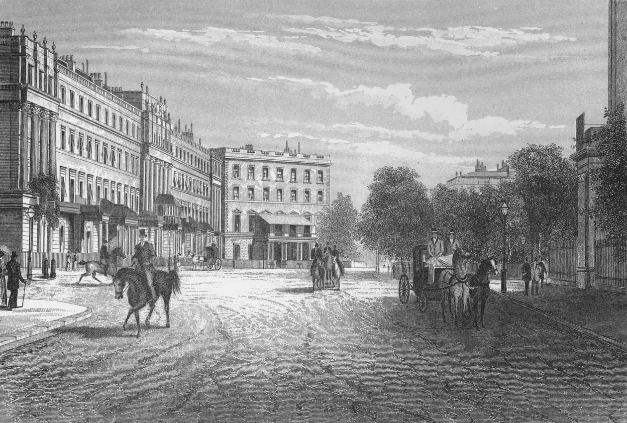 Belgrave Square, Westminster, Londen door Unbekannt