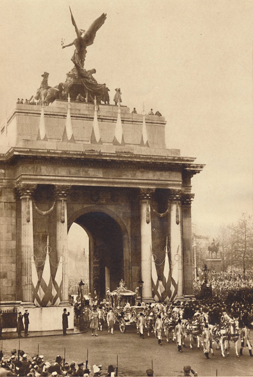 Onder de Quadriga, 12 mei 1937 door Unbekannt