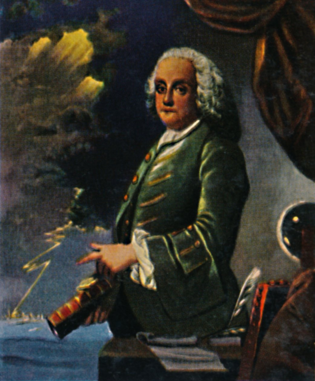 Benjamin Franklin 1706-1790, 1934 door Unbekannt