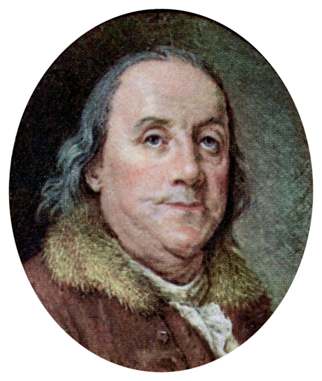 Benjamin Franklin door Unbekannt