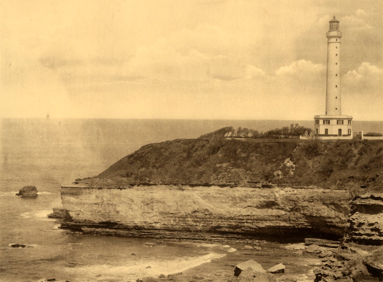 Biarritz - Le Phare, De Vuurtoren, ca. 1930 door Unbekannt