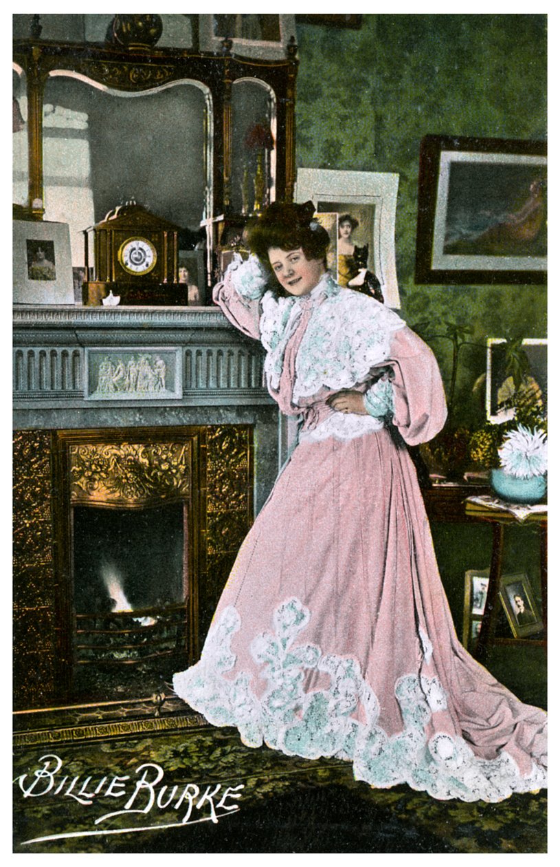Billie Burke, Amerikaanse actrice, ca. 1903-1919 door Unbekannt