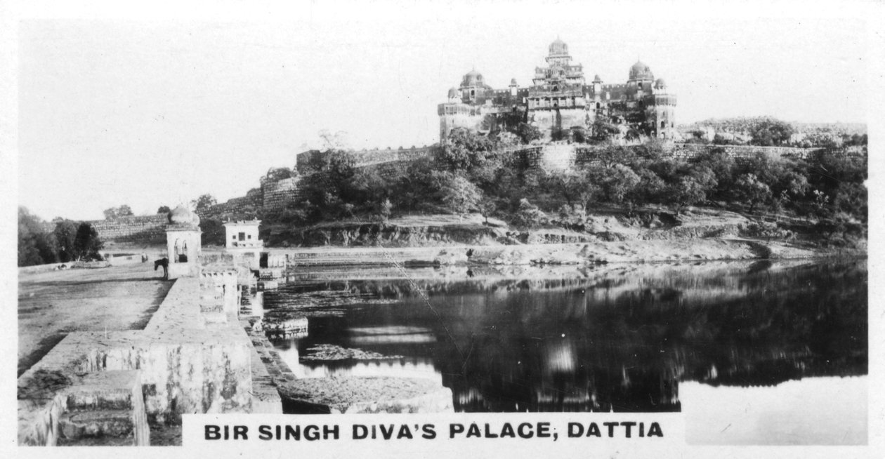 Paleis van Bir Singh Deo, Datia, India door Unbekannt