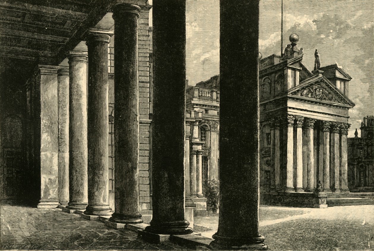 Blenheim. Noordzijde, 1898 door Unbekannt