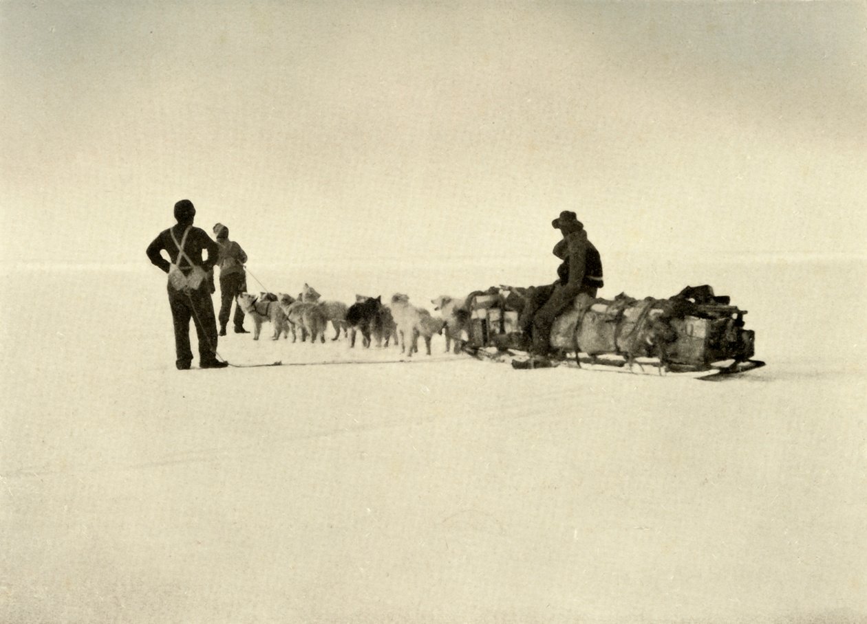 Bluff Depot Party op de Barrière, ca. 1908, 1909 door Unbekannt