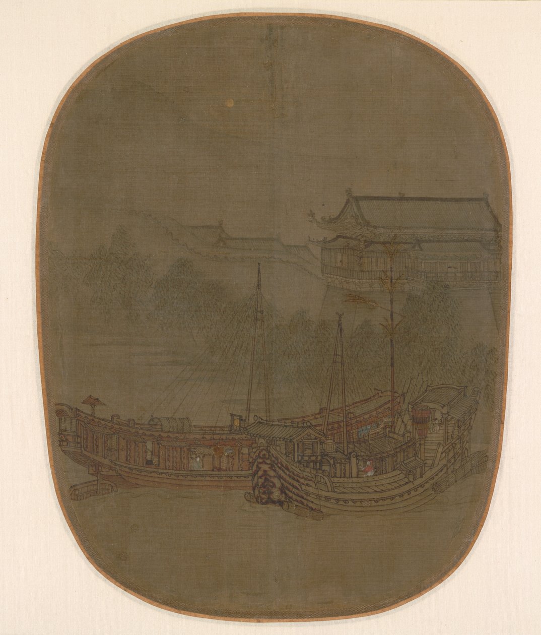 Boten voor anker, 1150-1200 door Unbekannt