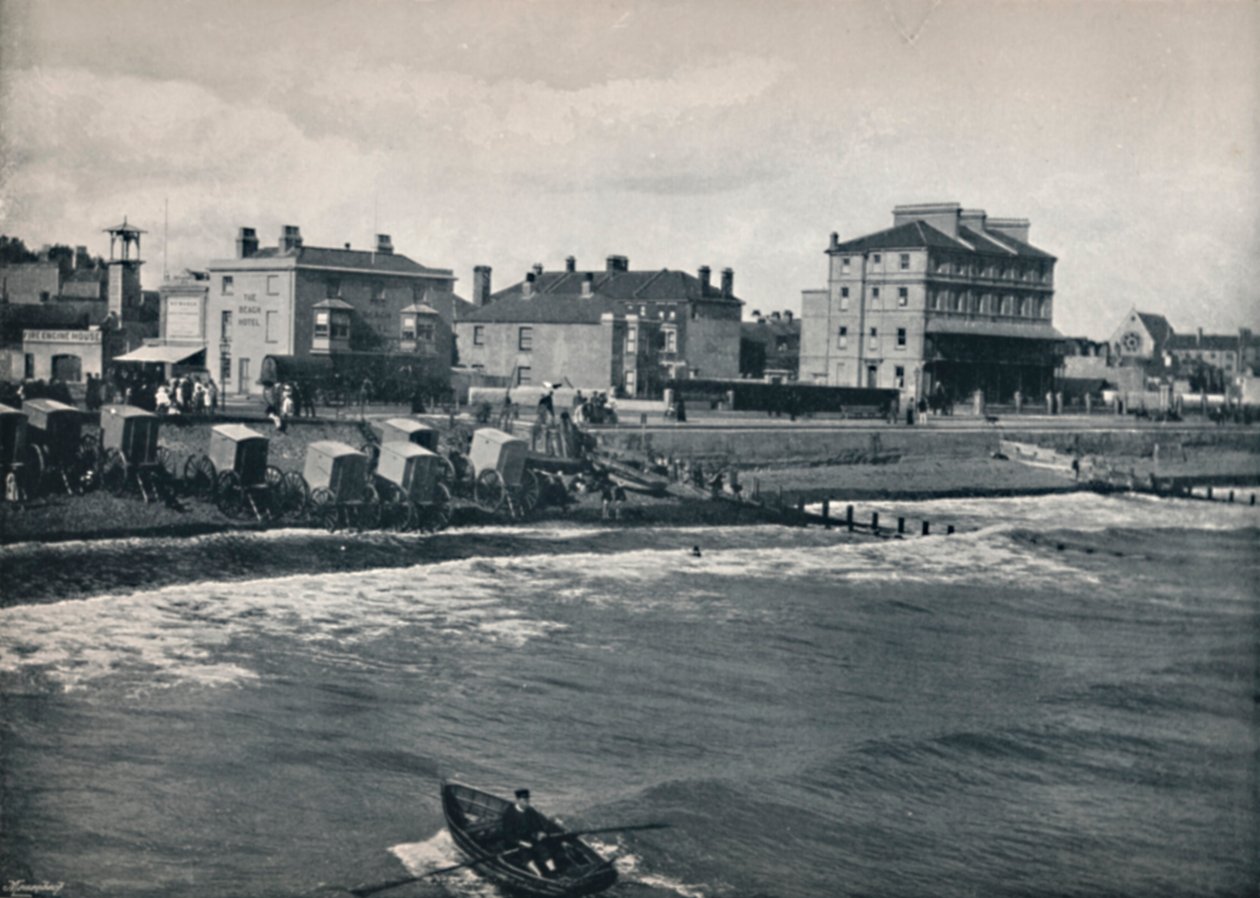 Bognor - De Esplanade, 1895 door Unbekannt