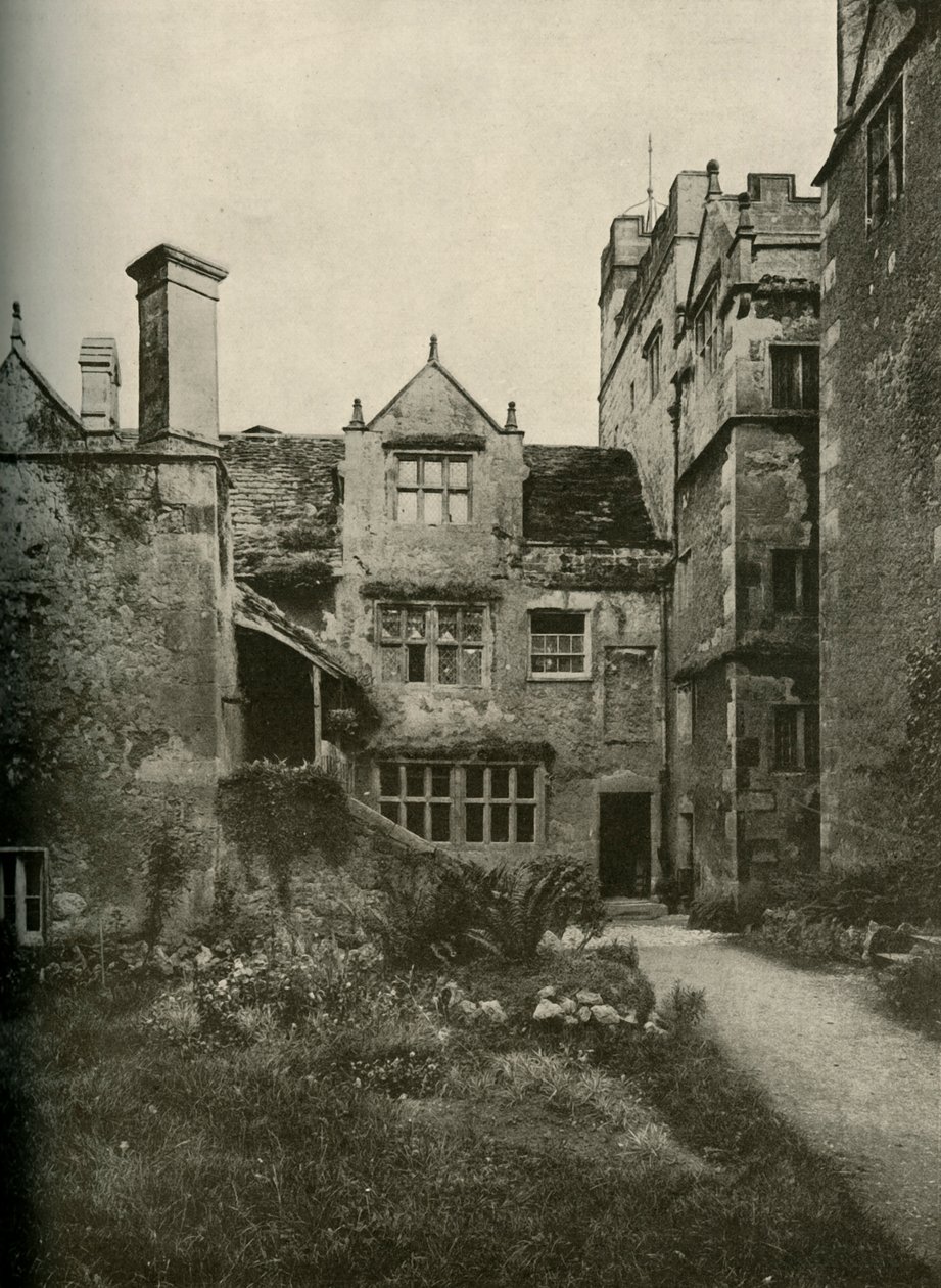 Borwick Hall, vanuit het Noordwesten, 1928 door Unbekannt