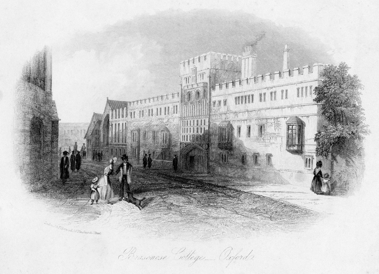 Brasenose College, Universiteit van Oxford door Unbekannt