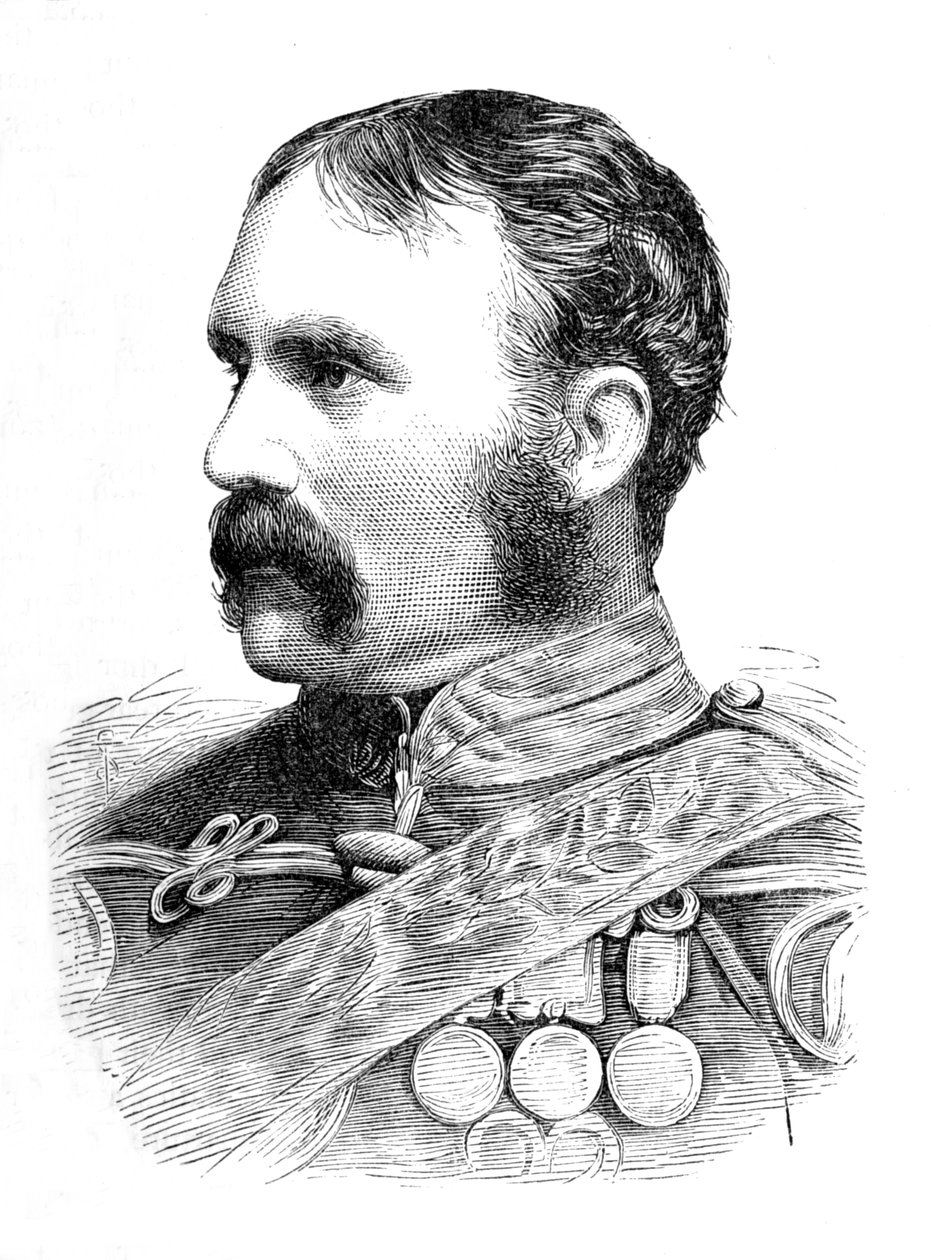 Brigadegeneraal H. F. Brooke, ca. 1880 door Unbekannt
