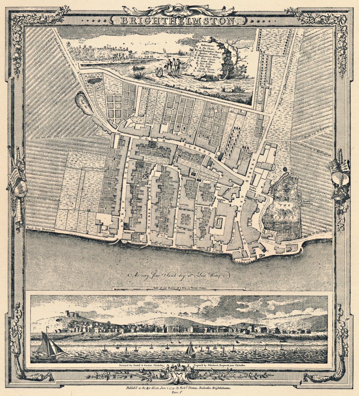 Brighthelmston, c1779 door Unbekannt