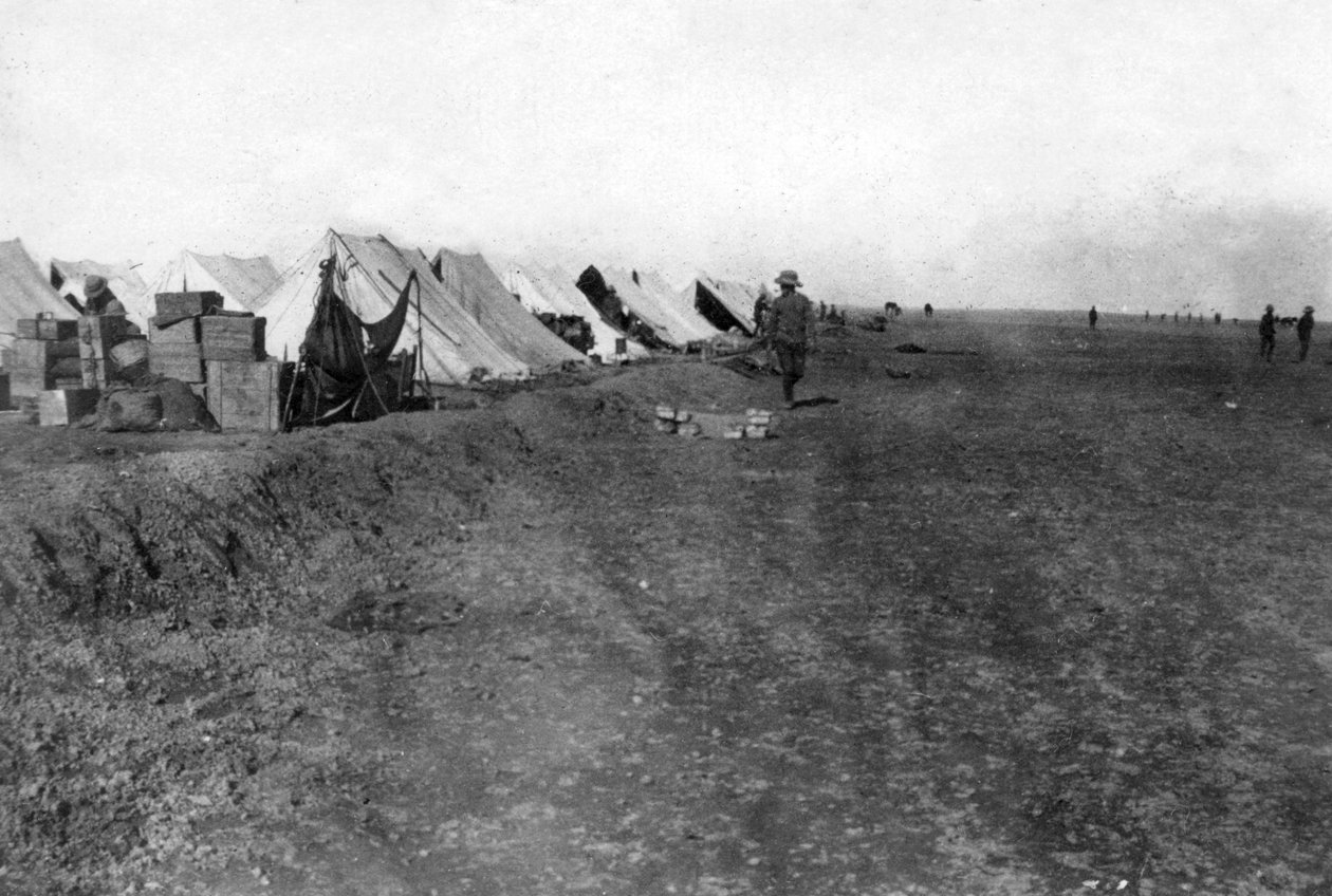 Brits 15 RWR-kamp, nabij Bagdad, 1918 door Unbekannt