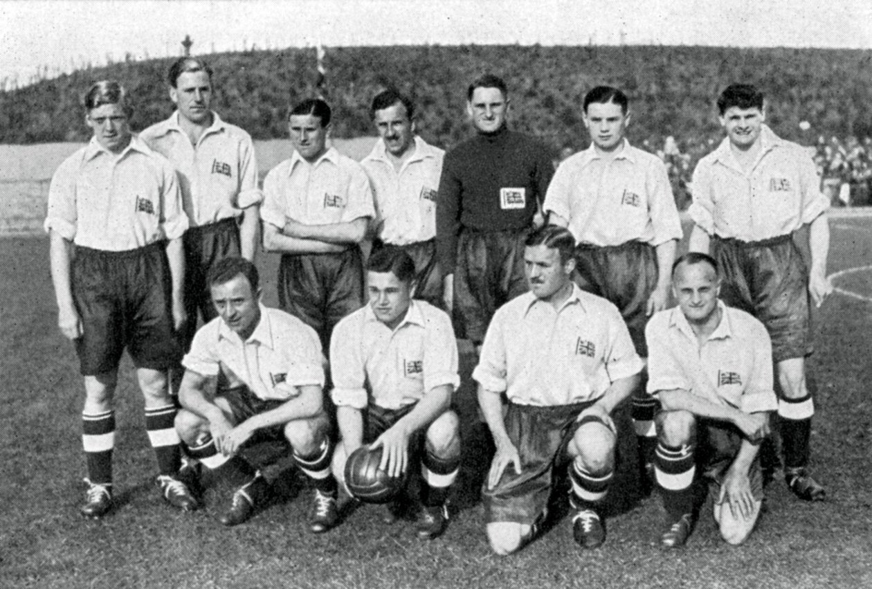 Brits Olympisch voetbalteam, Berlijnse Olympische Spelen, 1936 door Unbekannt