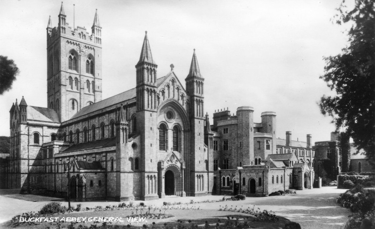 Buckfast Abbey, Buckfastleigh, Devon, begin 20e eeuw door Unbekannt