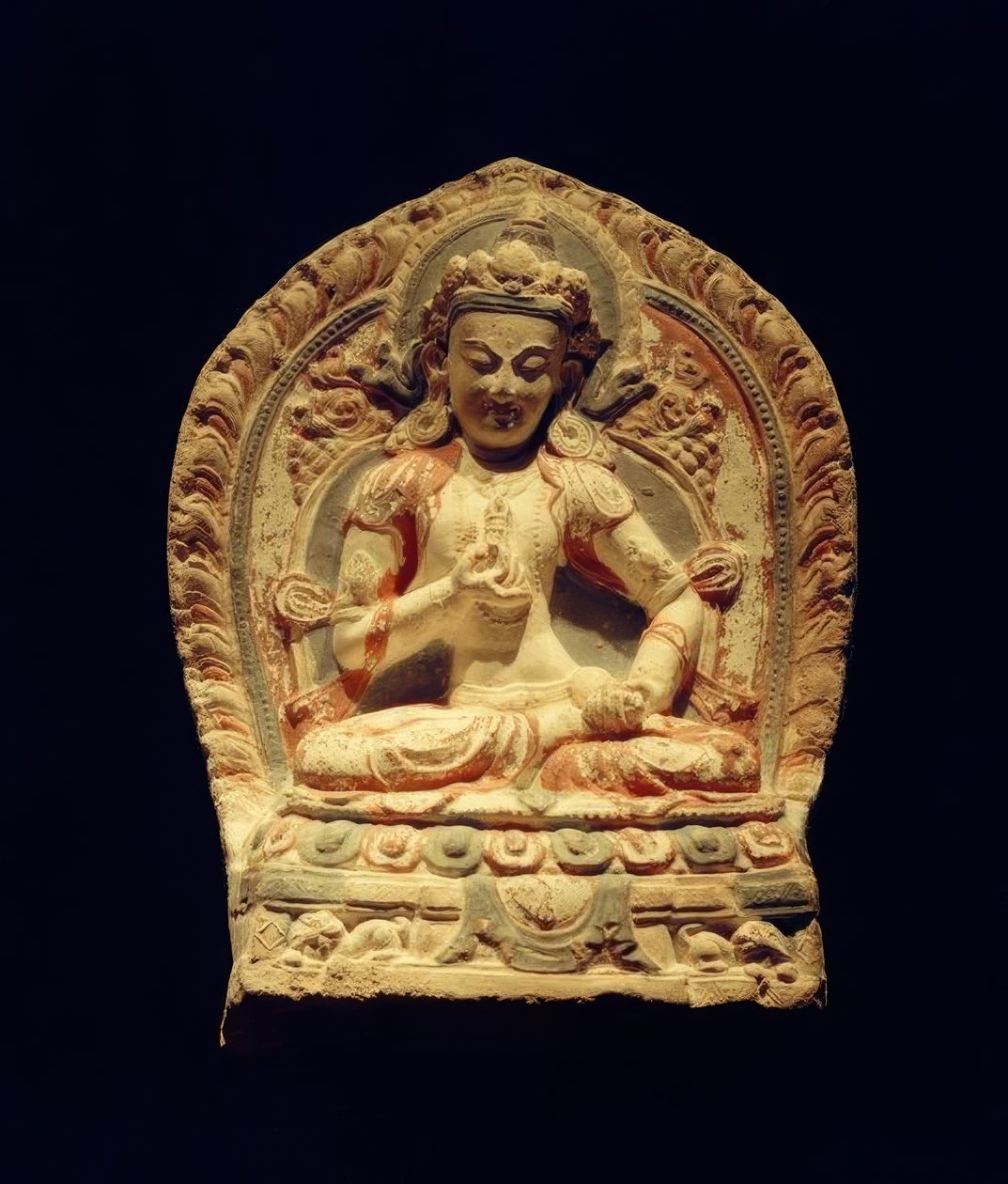 Boeddha Vajrasattva / Beeldhouwwerk, 15e/16e eeuw door Unbekannt