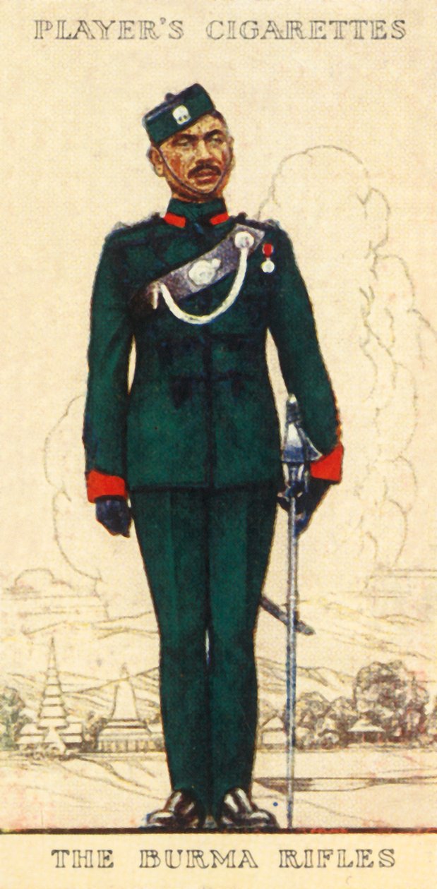 Burma Rifles, 1936 door Unbekannt
