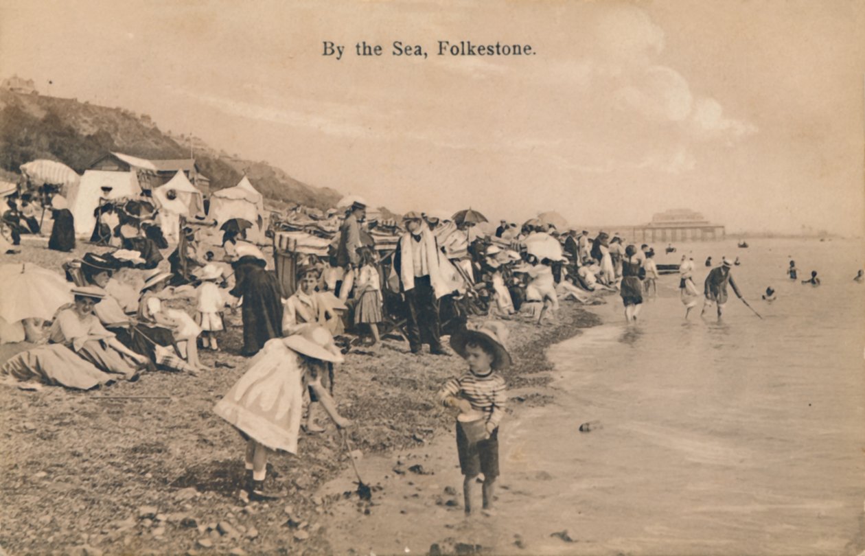 Aan Zee, Folkestone door Unbekannt