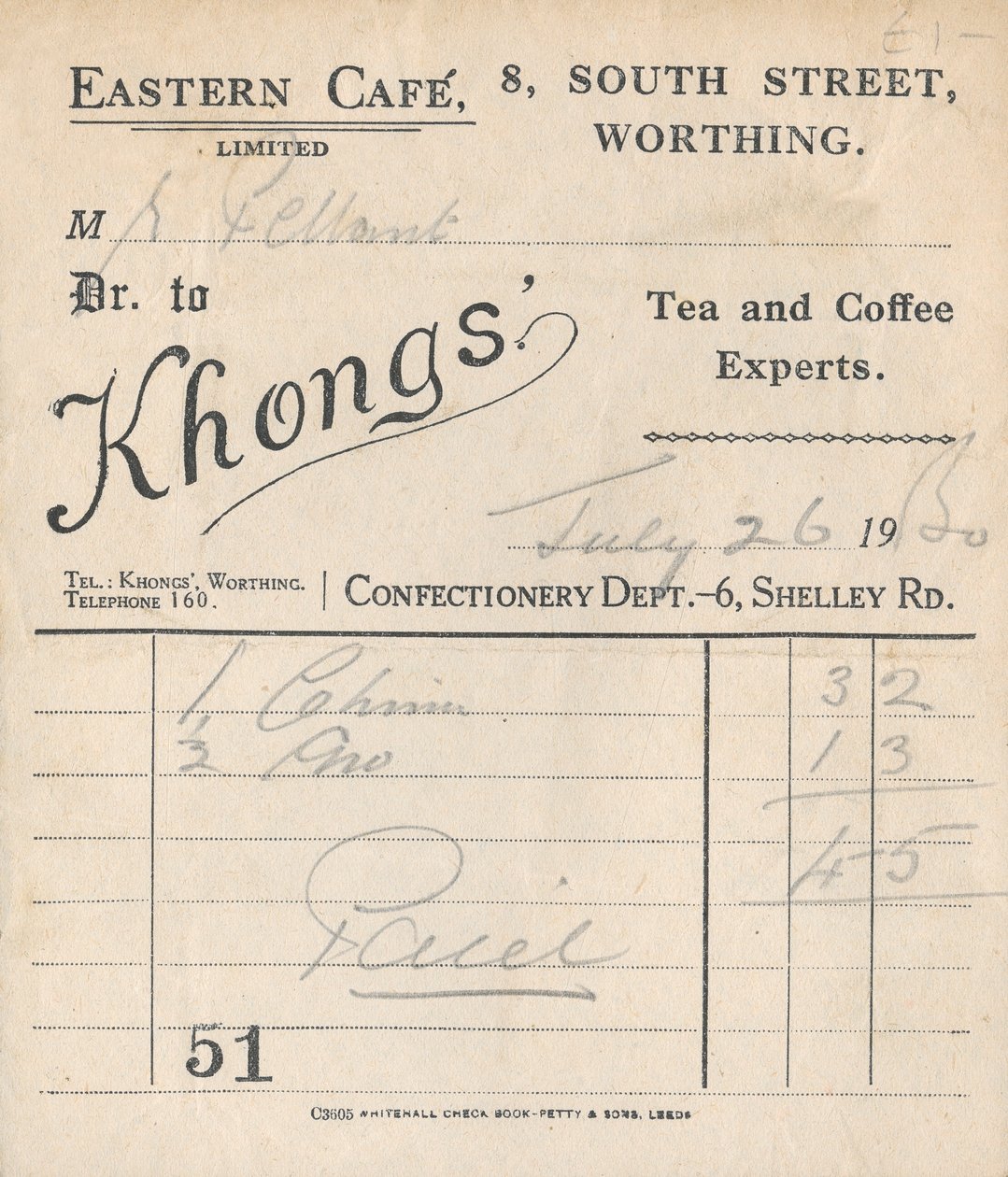 Café bon, 1950 door Unbekannt