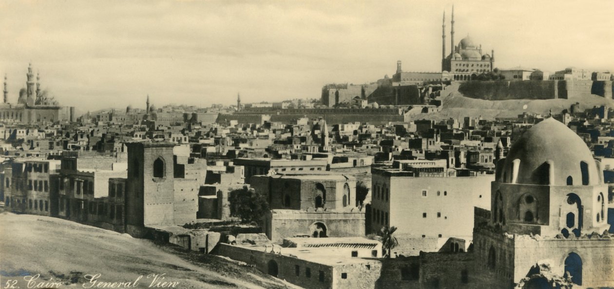 Caïro - Algemeen uitzicht, ca. 1918-ca. 1939 door Unbekannt