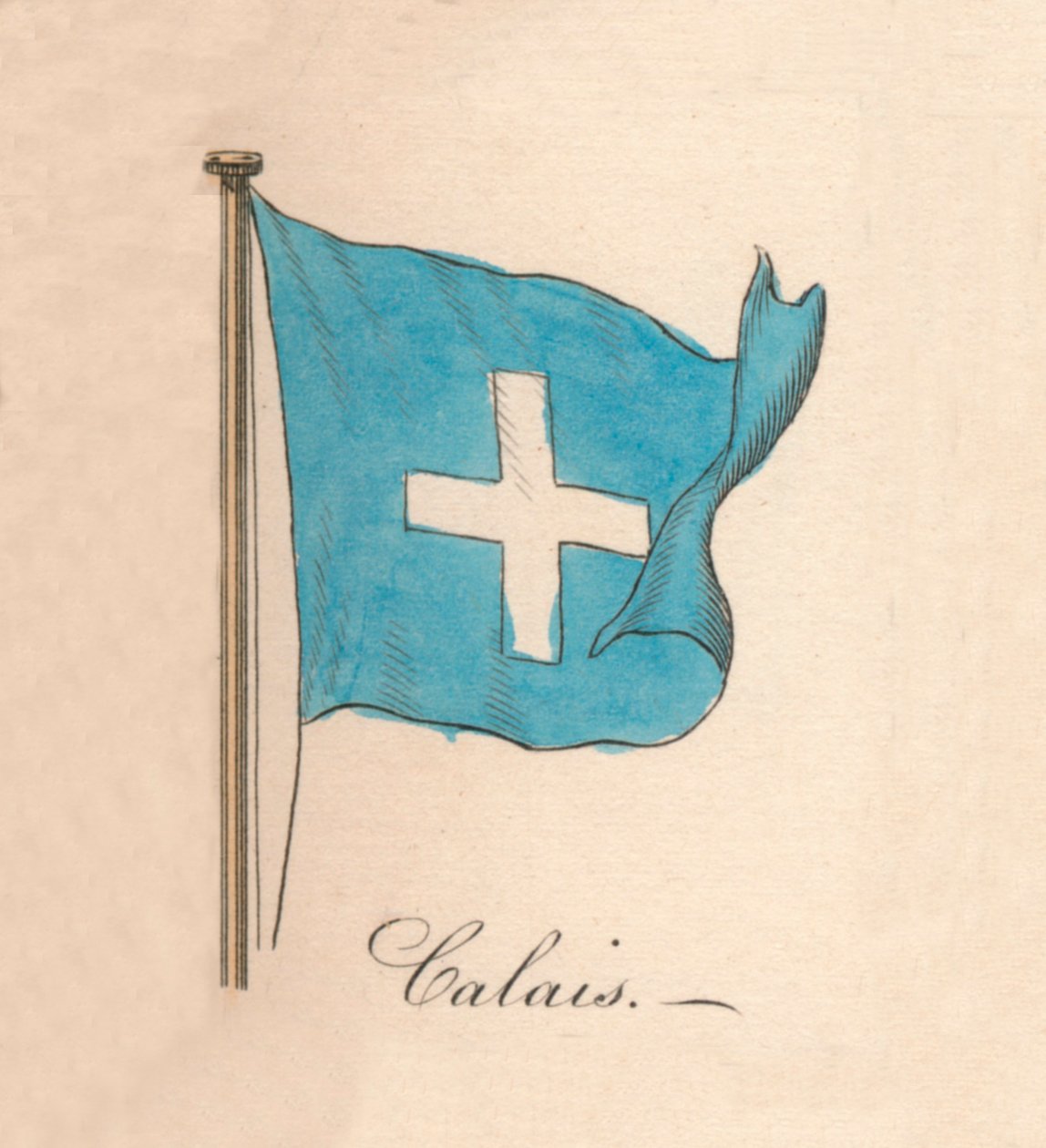 Calais, 1838 door Unbekannt
