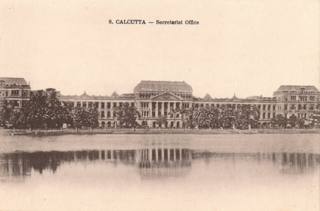 Calcutta - Secretariaatskantoor, ca. 1900 door Unbekannt