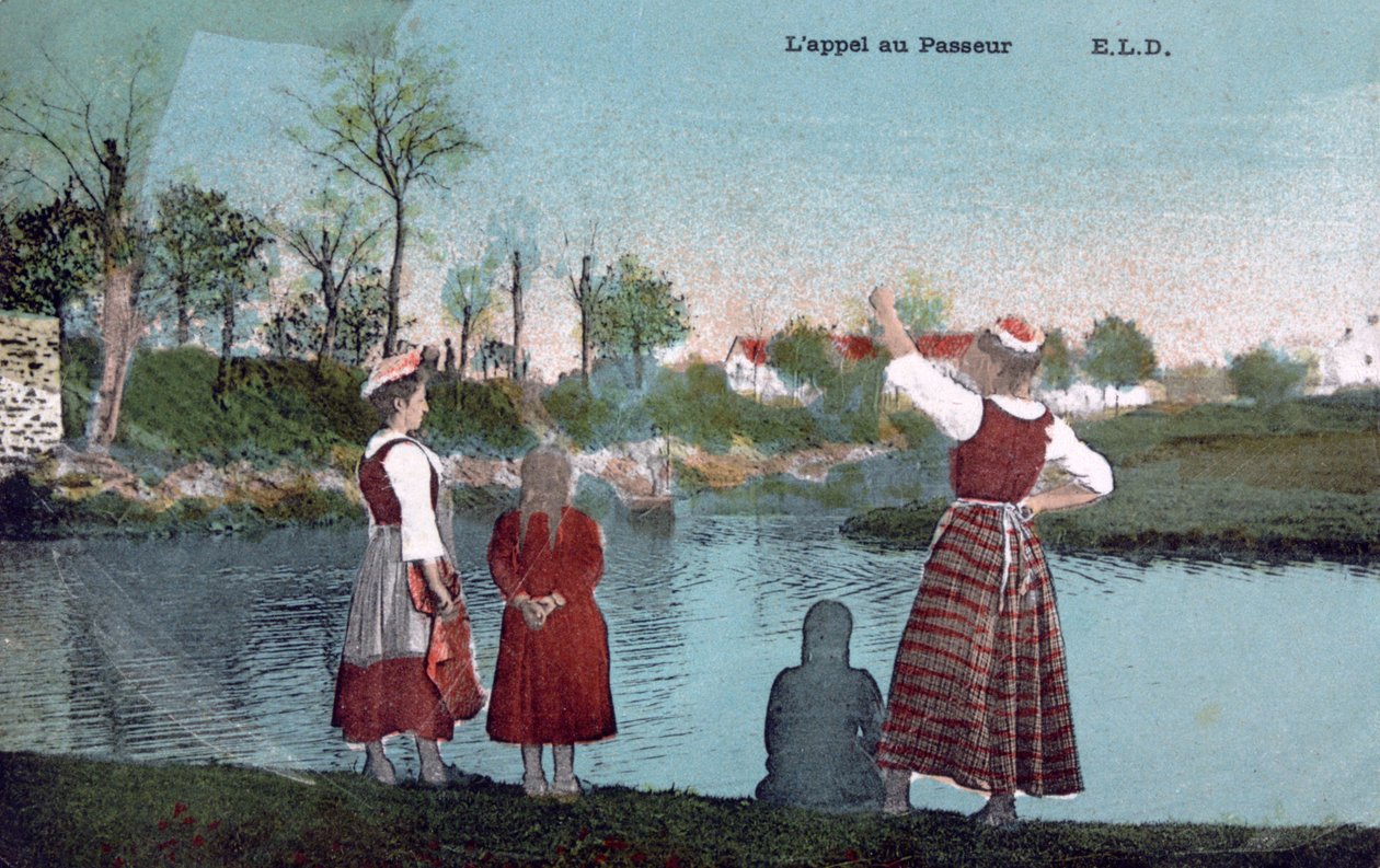 Oproep aan de veerman, ca. 1900 door Unbekannt