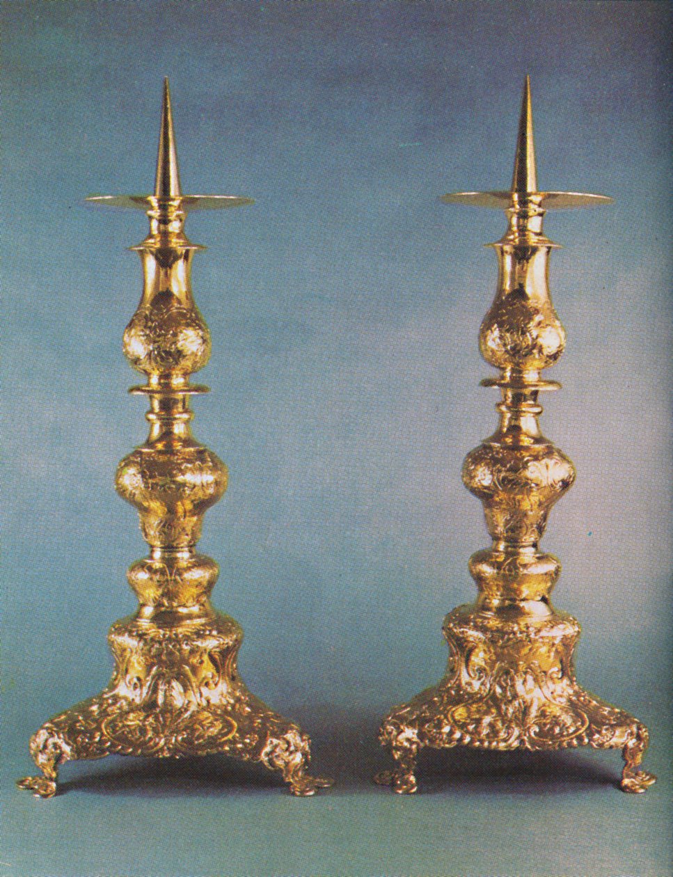 Kandelaren, ca. 1662, 1953 door Unbekannt