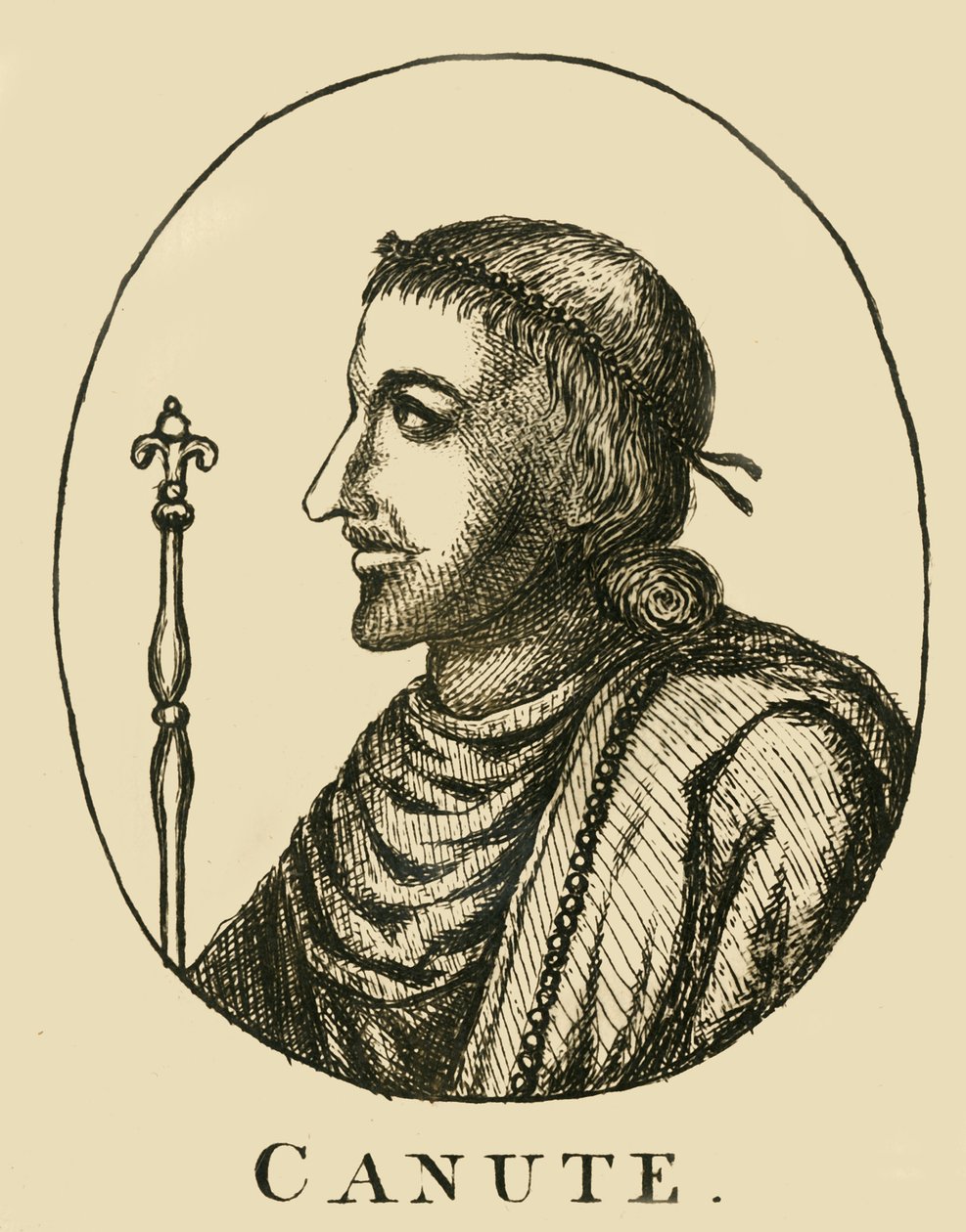 Canute, 18e eeuw door Unbekannt