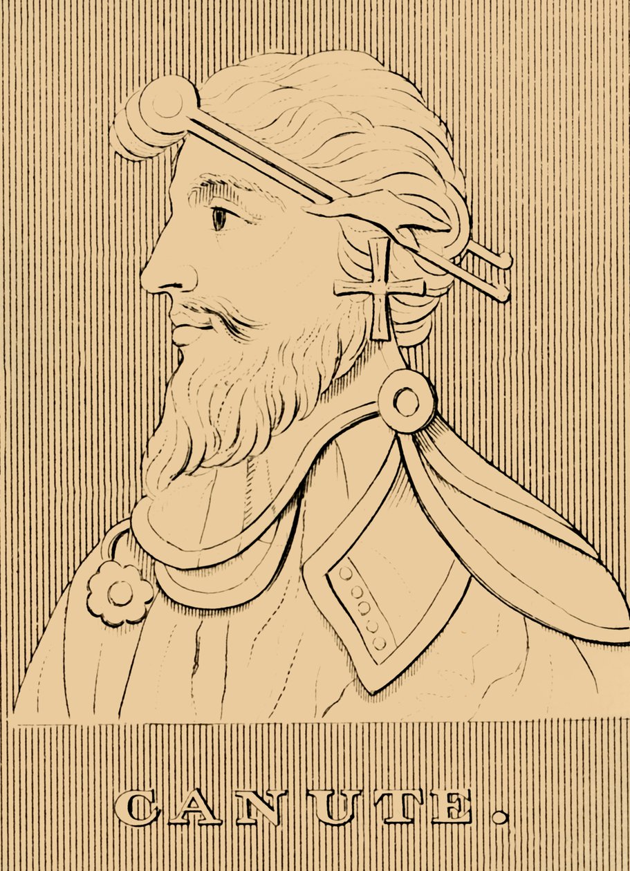 Canute, c995-1035, 1830 door Unbekannt