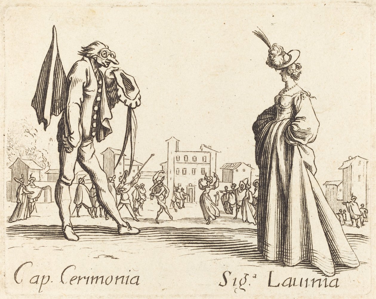Cap. Cerimonia en Siga. Lavinia door Unbekannt