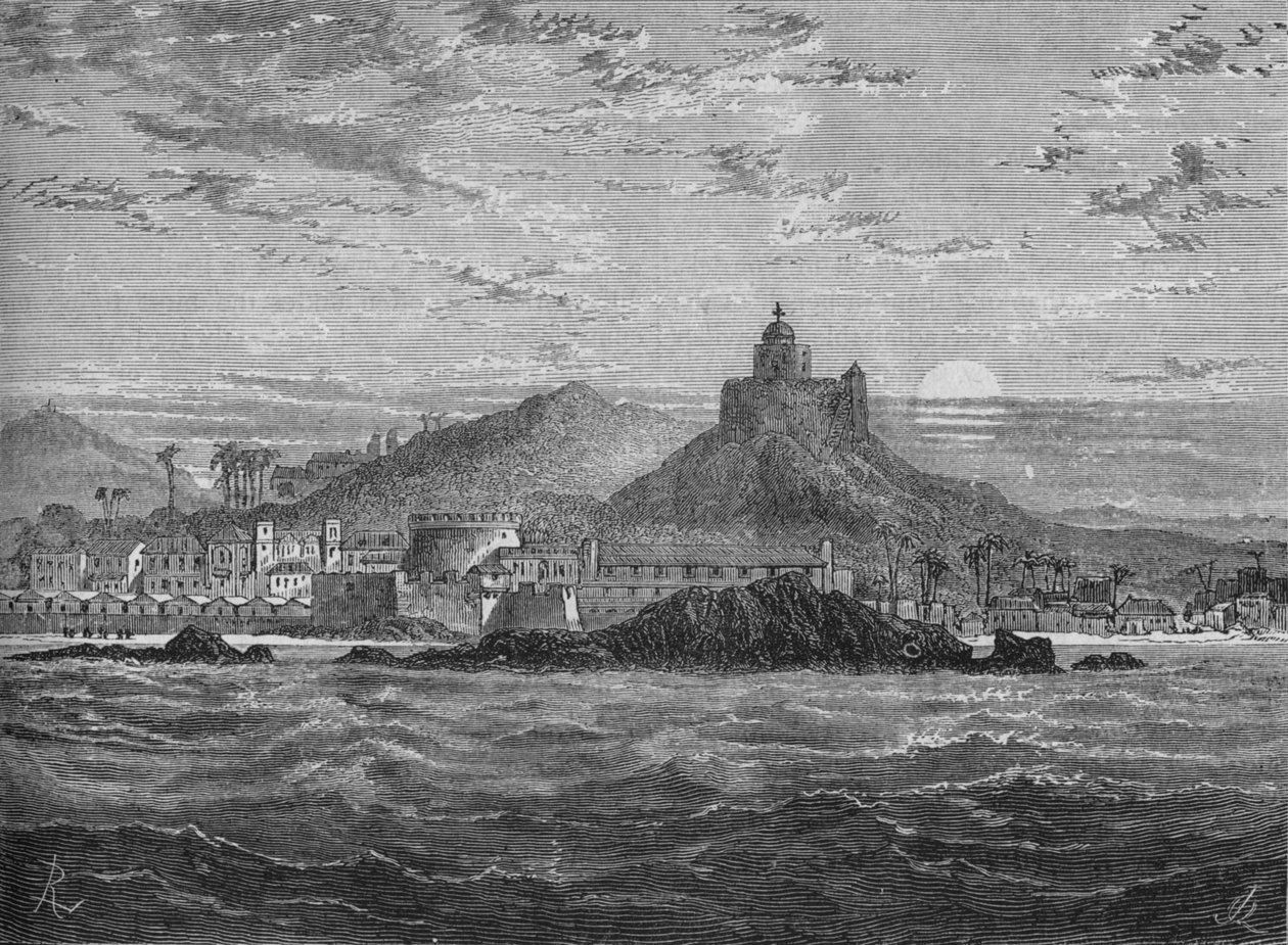 Cape Coast Castle, ca. 1880 door Unbekannt