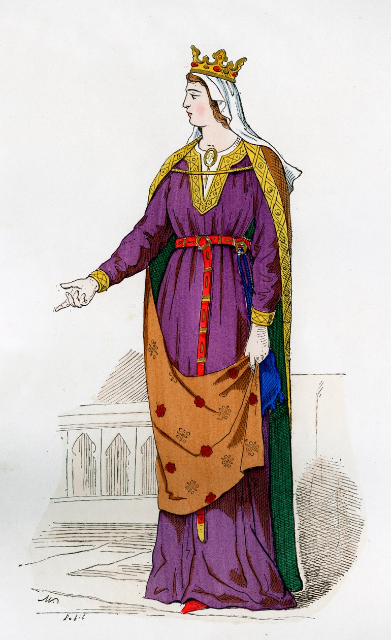 Capetiaanse koningin, 1360, 1882-1884 door Unbekannt