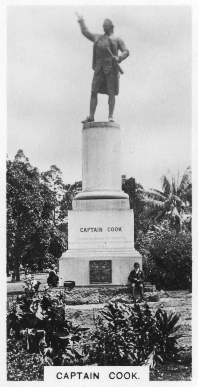 Standbeeld van Captain Cook, Australië door Unbekannt