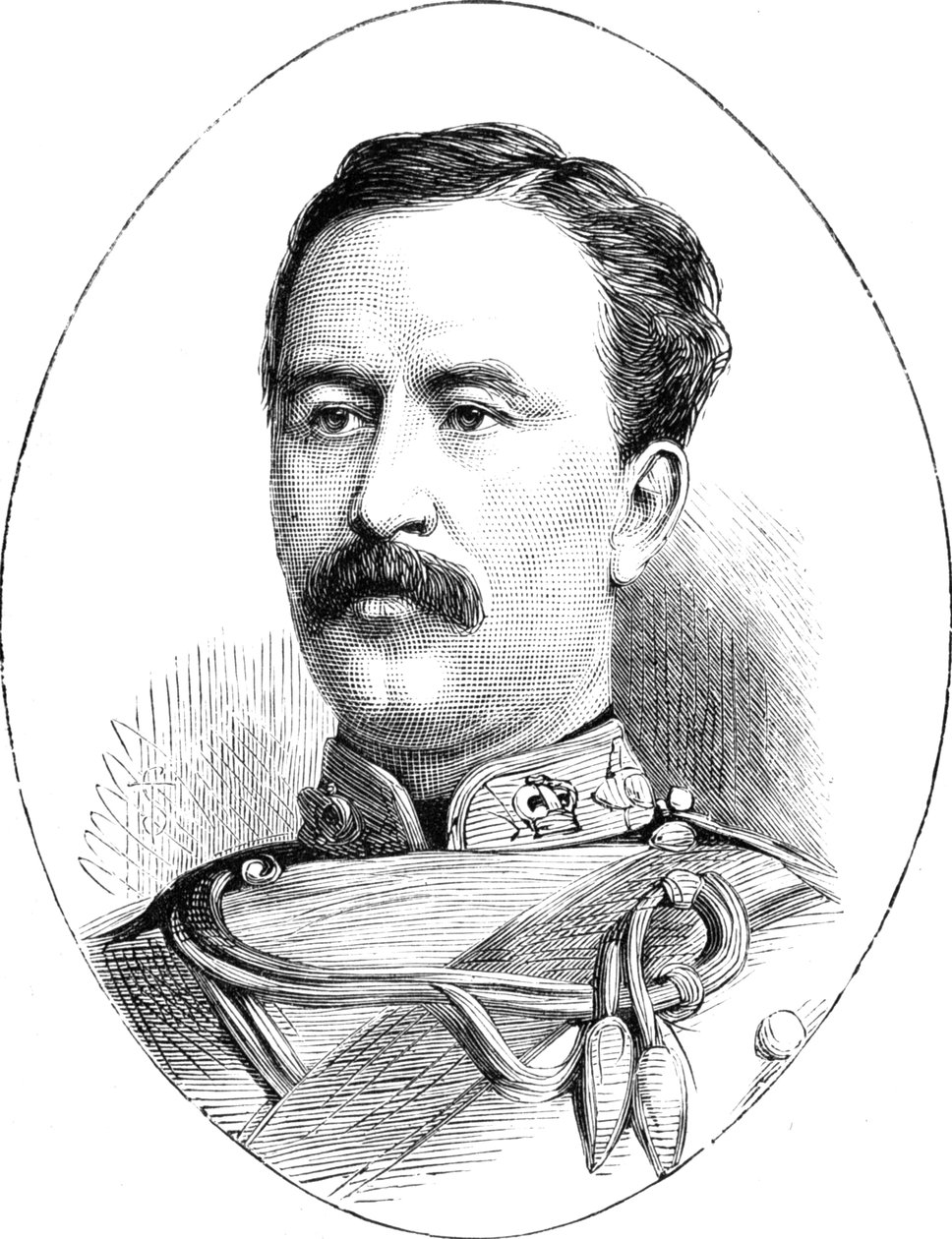 Kapitein De Eerwaarde E. V. Wyatt-Edgell, ca. 1880 door Unbekannt