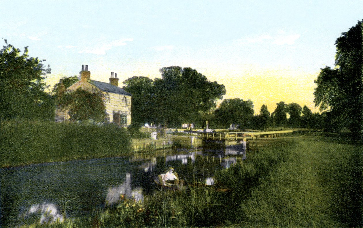 Caversham Lock, Berkshire door Unbekannt