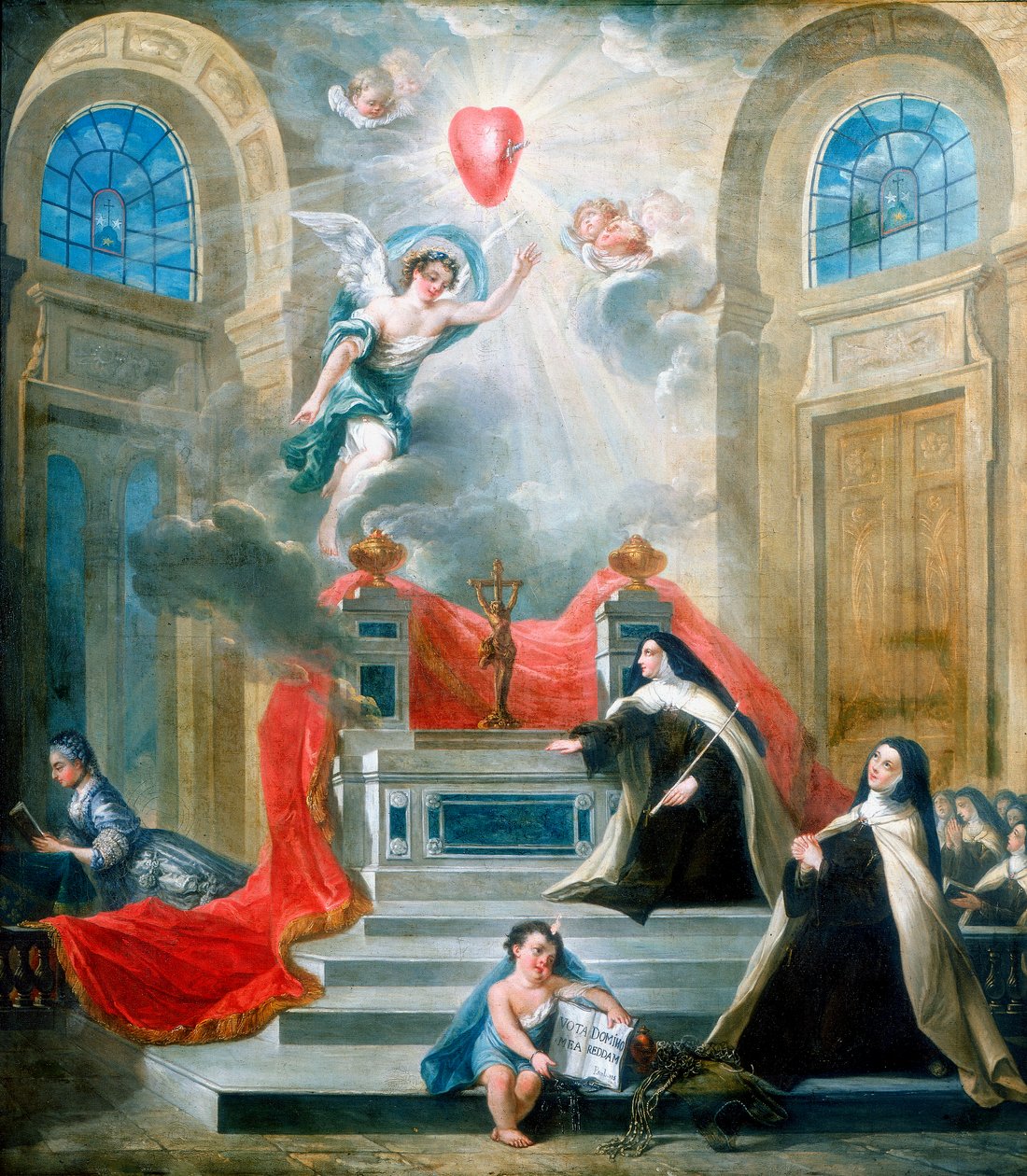 Kapel van de Karmelieten, Parijs, 1783 door Unbekannt