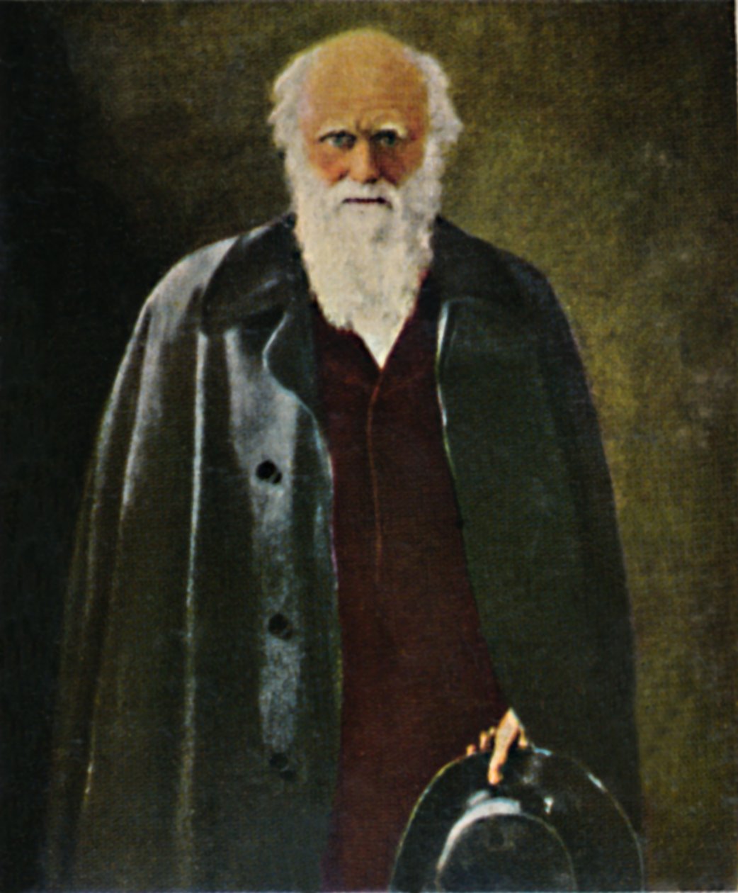 Charles Darwin 1809-1882 - Schilderij van Collier, 1934 door Unbekannt