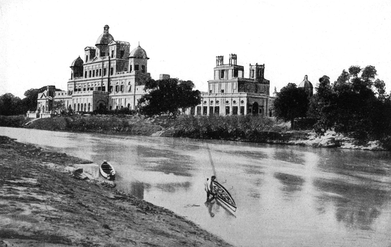 Chattar Manzil Paleis, Lucknow, India, 20e eeuw door Unbekannt